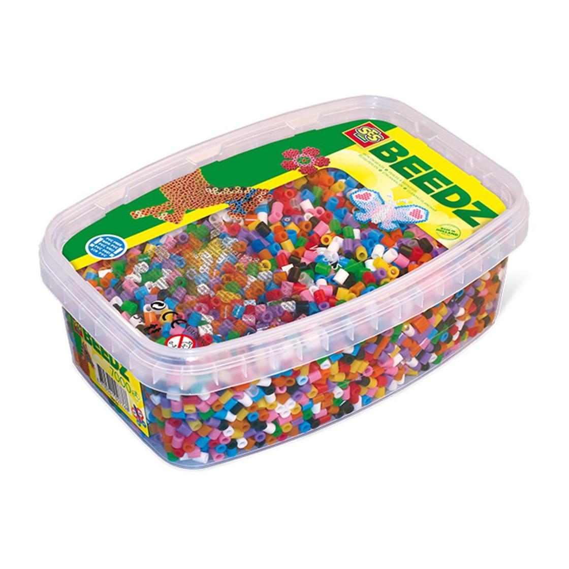 Image of SES Beedz Bügelperlen Box (7000Teile) Multicolor