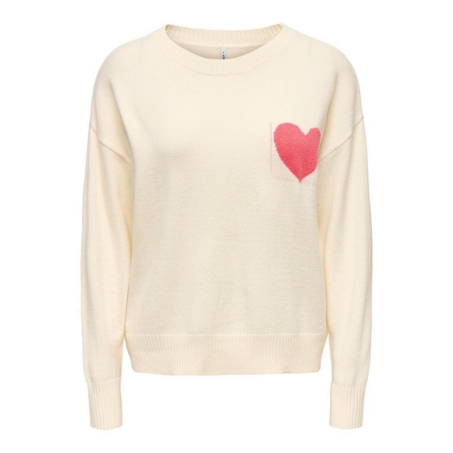 Pullover mit rundem Ausschnitt