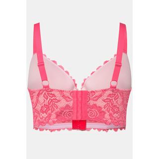 Ulla Popken  Reggiseno con ferretto, coppe morbide, chiusura anteriore e posteriore e coppa B-E 