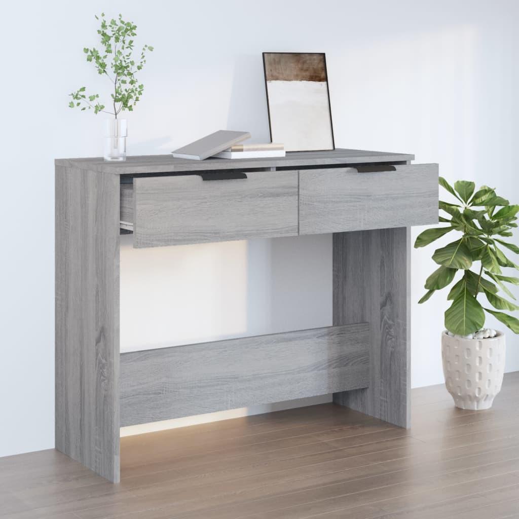 VidaXL Table console bois d'ingénierie  