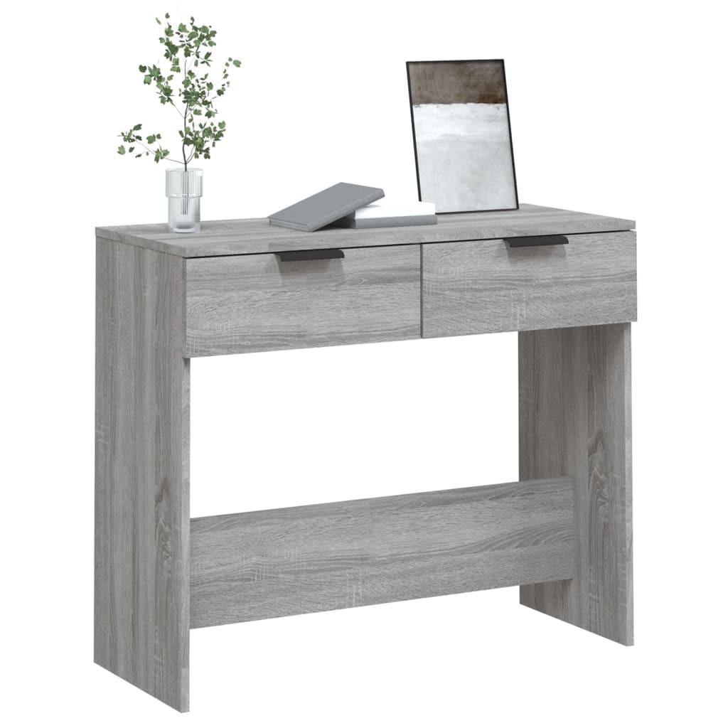 VidaXL Table console bois d'ingénierie  