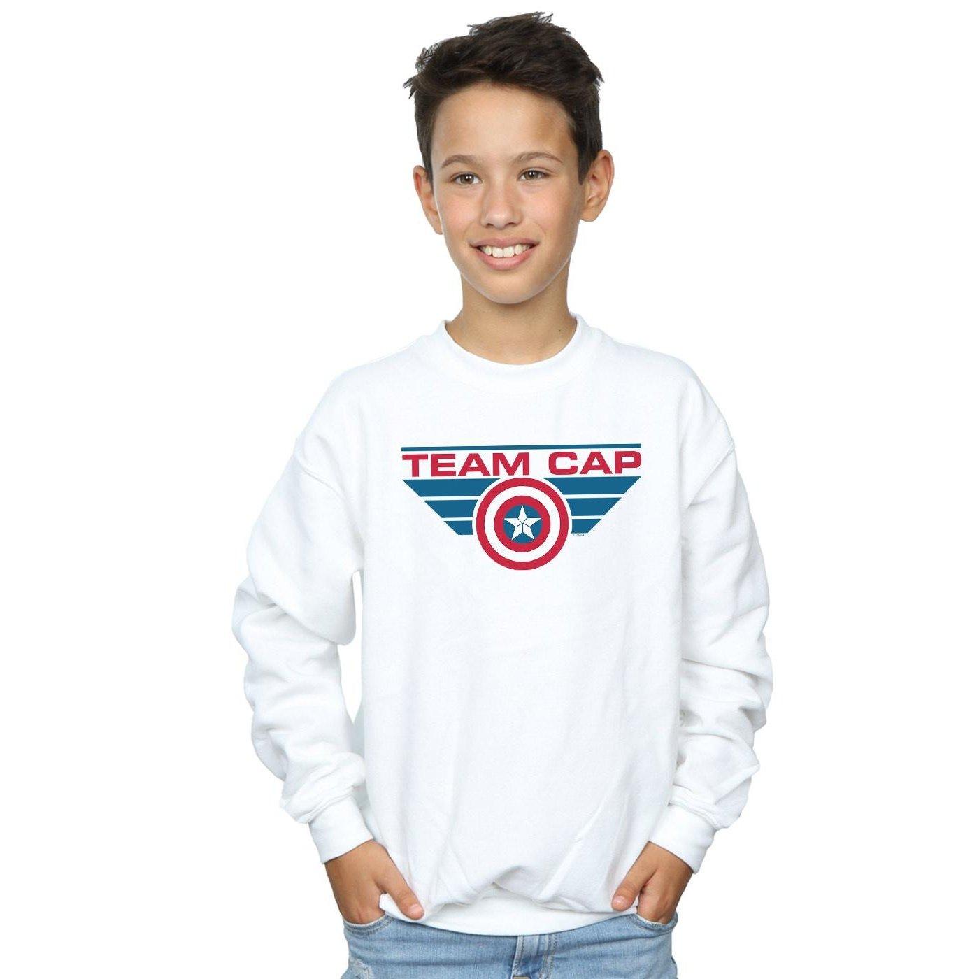 MARVEL  Civil War Team Cap Sweatshirt 