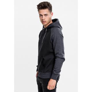 URBAN CLASSICS  hoodie urban classic raglan contrat 