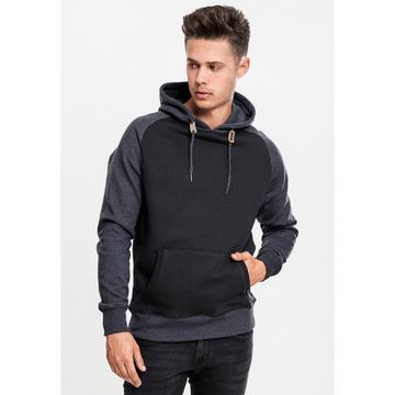 hoodie urban classic raglan contrat