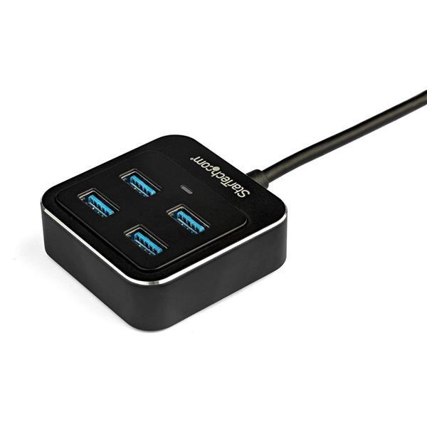 STARTECH  Hub USB-C a 4 porte - Hub USB-C a USB 3.1 Gen 2 (10Gbps) - 4x USB-A 