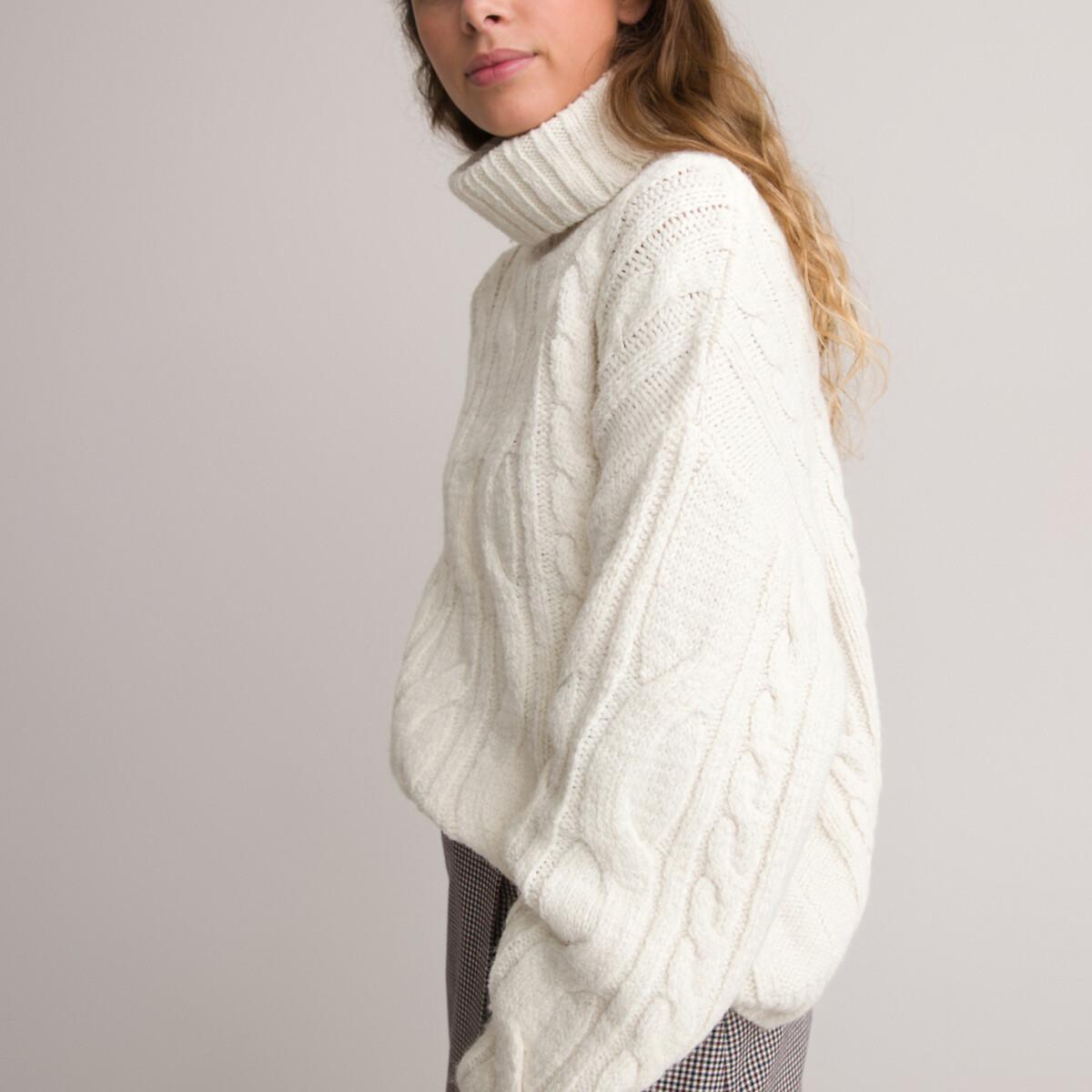 Image of Rollkragenpullover Mädchen Beige XXS