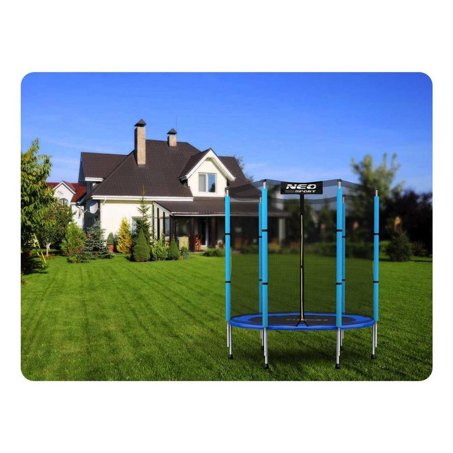 B2X  Kindertrampolin für den Garten 140 cm (4,5 ft) Neo-Sport 