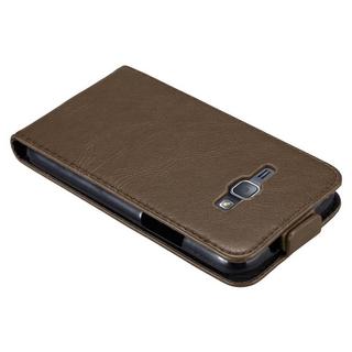 Cadorabo  Housse compatible avec Samsung Galaxy J1 2016 - Coque de protection au design flip avec fermeture magnétique 