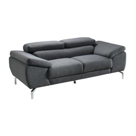 LINEA SOFA Canapé 2 places en tissu GRETEL  