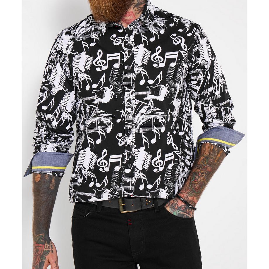 Joe Browns Notenmotiv Langarmhemd  