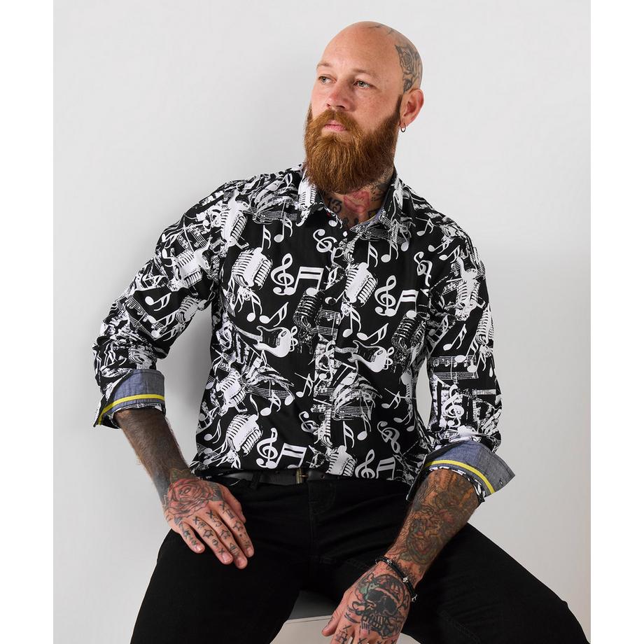 Joe Browns Notenmotiv Langarmhemd  