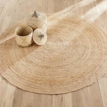 Tapis rond Ø250 cm en jute