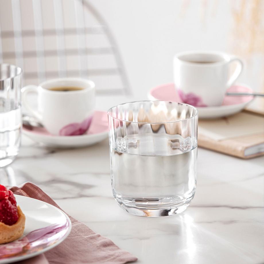 Villeroy&Boch Wasserglas, Set 4tlg. Rose Garden  