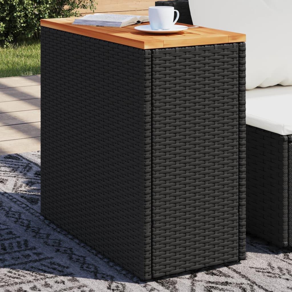 VidaXL Garten beistelltisch poly-rattan  