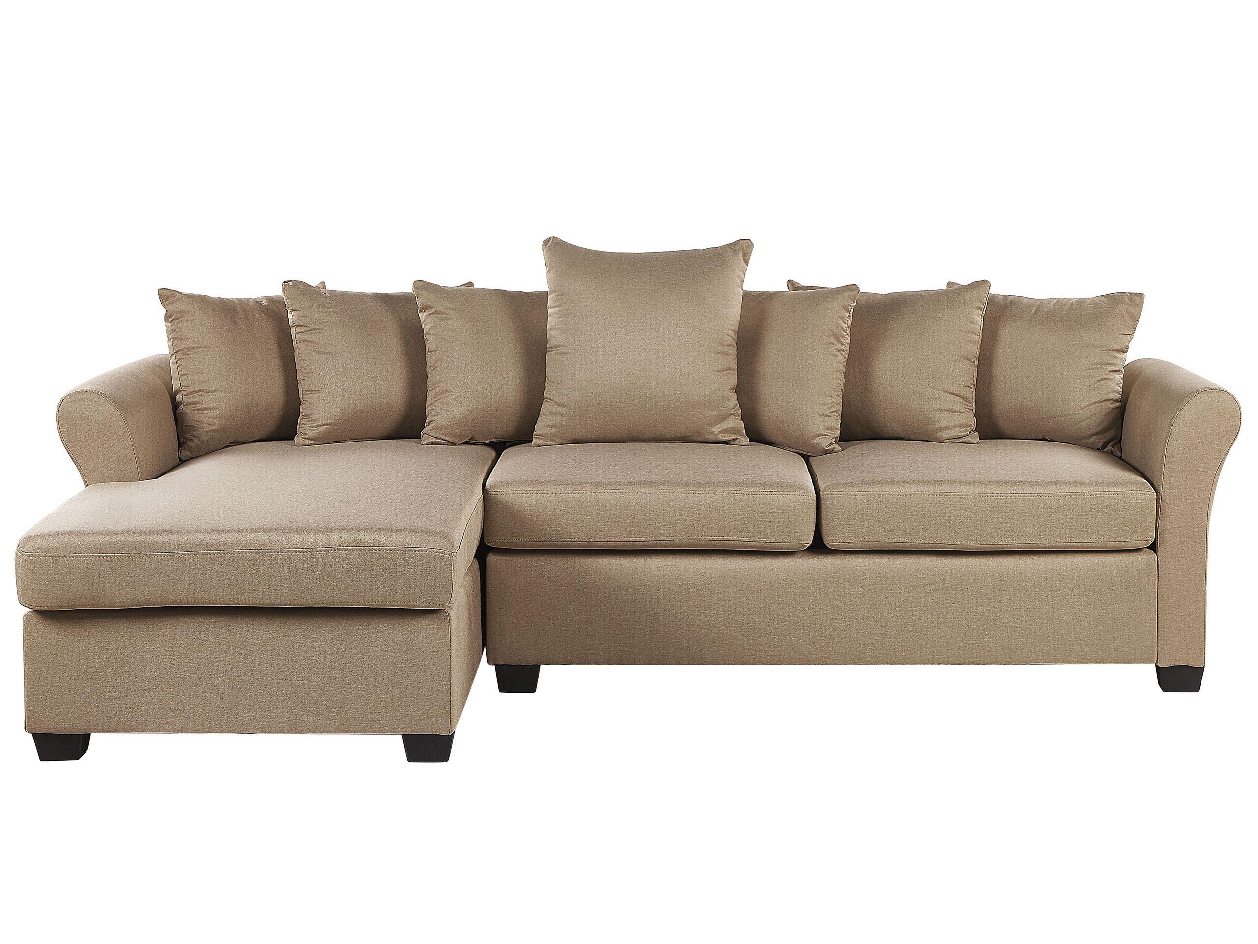 Beliani Ecksofa aus Polyester Modern VIKNA  