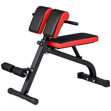 Panca Pesi, Panca Fitness Versatile, Regolabile, Design Pieghevole, Curl Bicipiti, Bilanciere, Acciaio, Fino a 120 kg, 103 x 65 x 67-98 cm, Nero