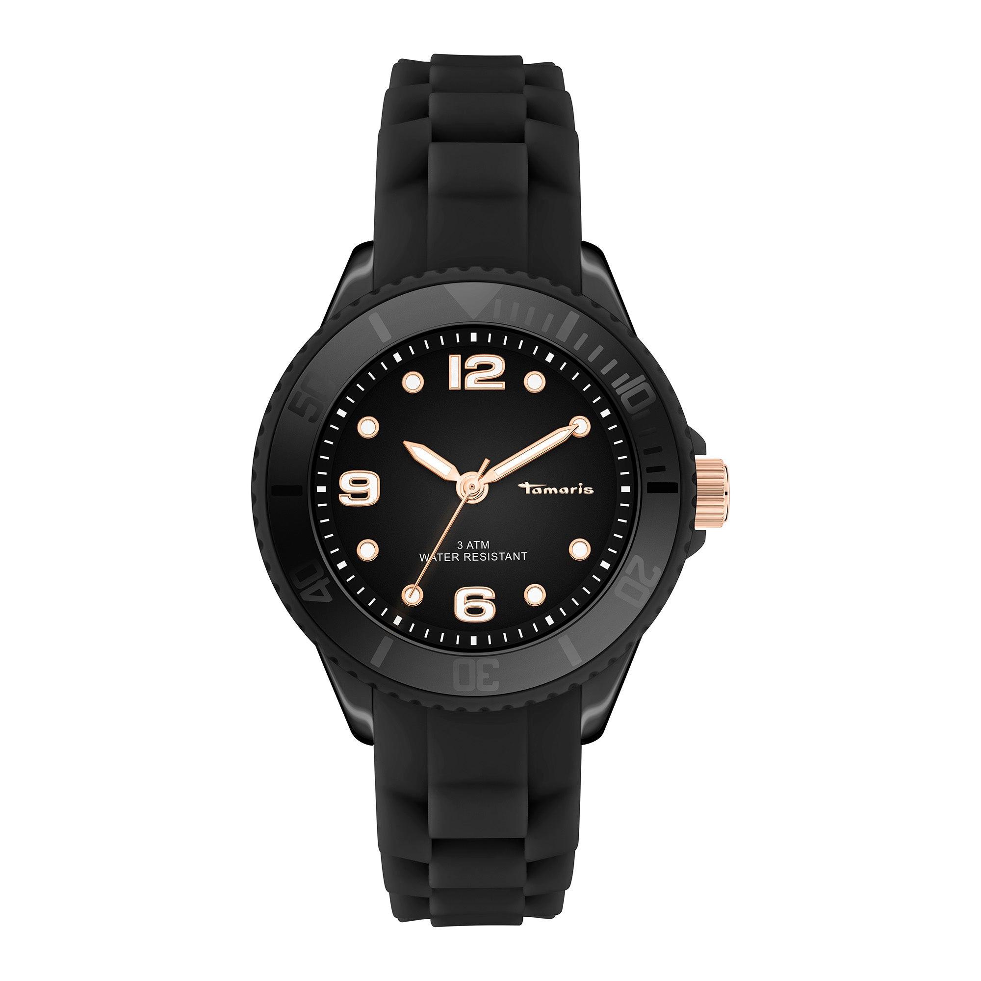 Image of Funky Armbanduhr Damen Schwarz 36mm