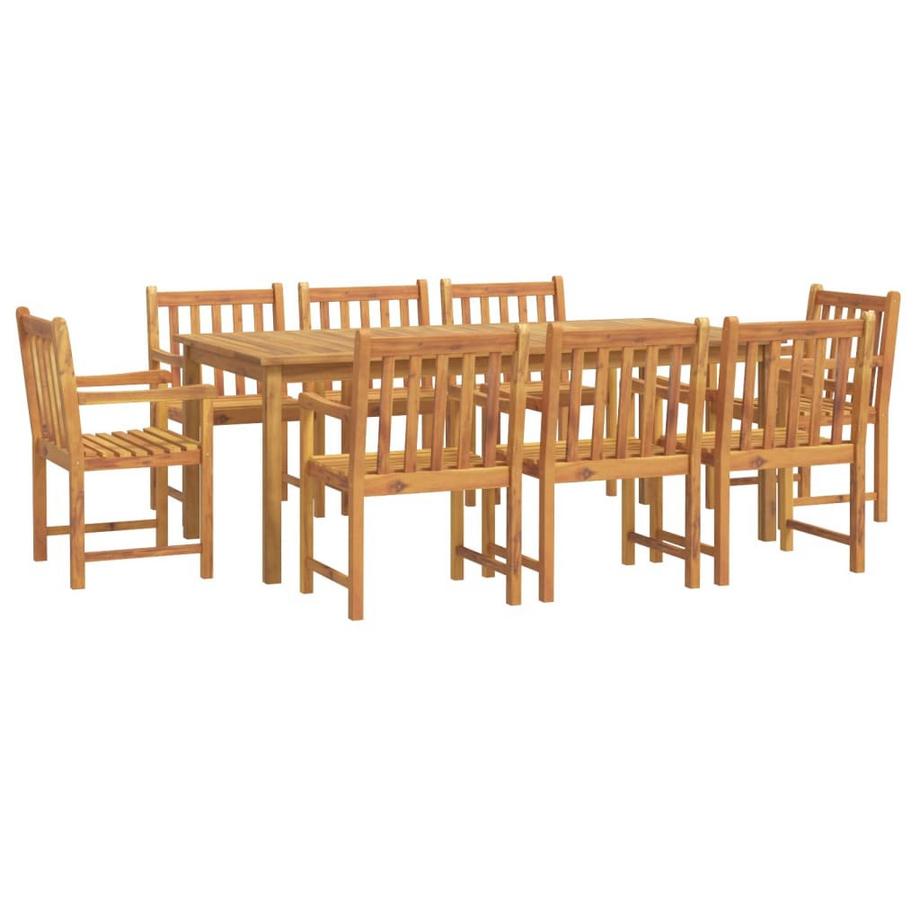 set da pranzo da giardino Legno di acacia