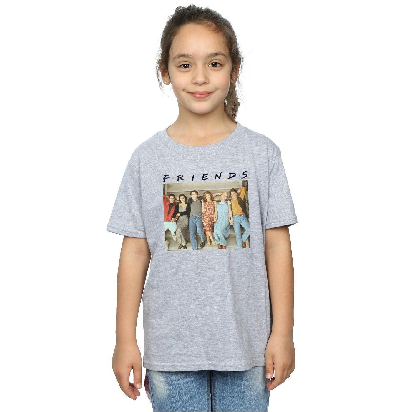 Friends  Group Photo Stairs TShirt 