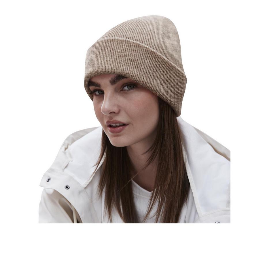 Beechfield Bonnet Tricoté Adulte avec Revers  