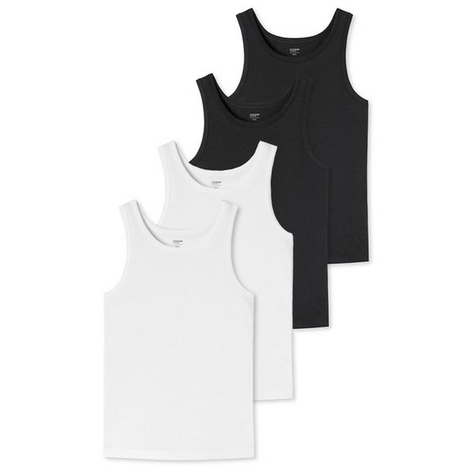 Uncover by Schiesser Basic Tanktop 4er Pack  