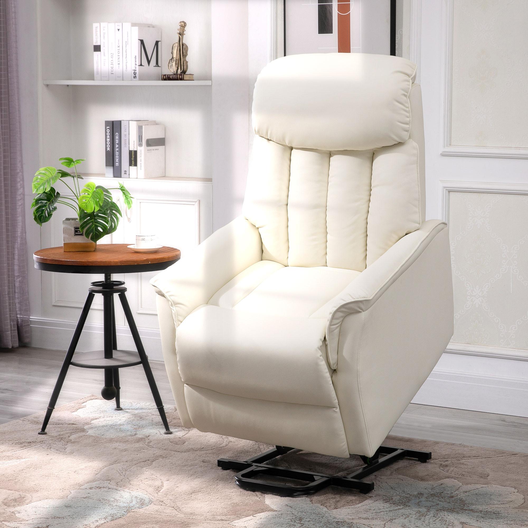 HOMCOM  Fauteuil avec aide à se lever 