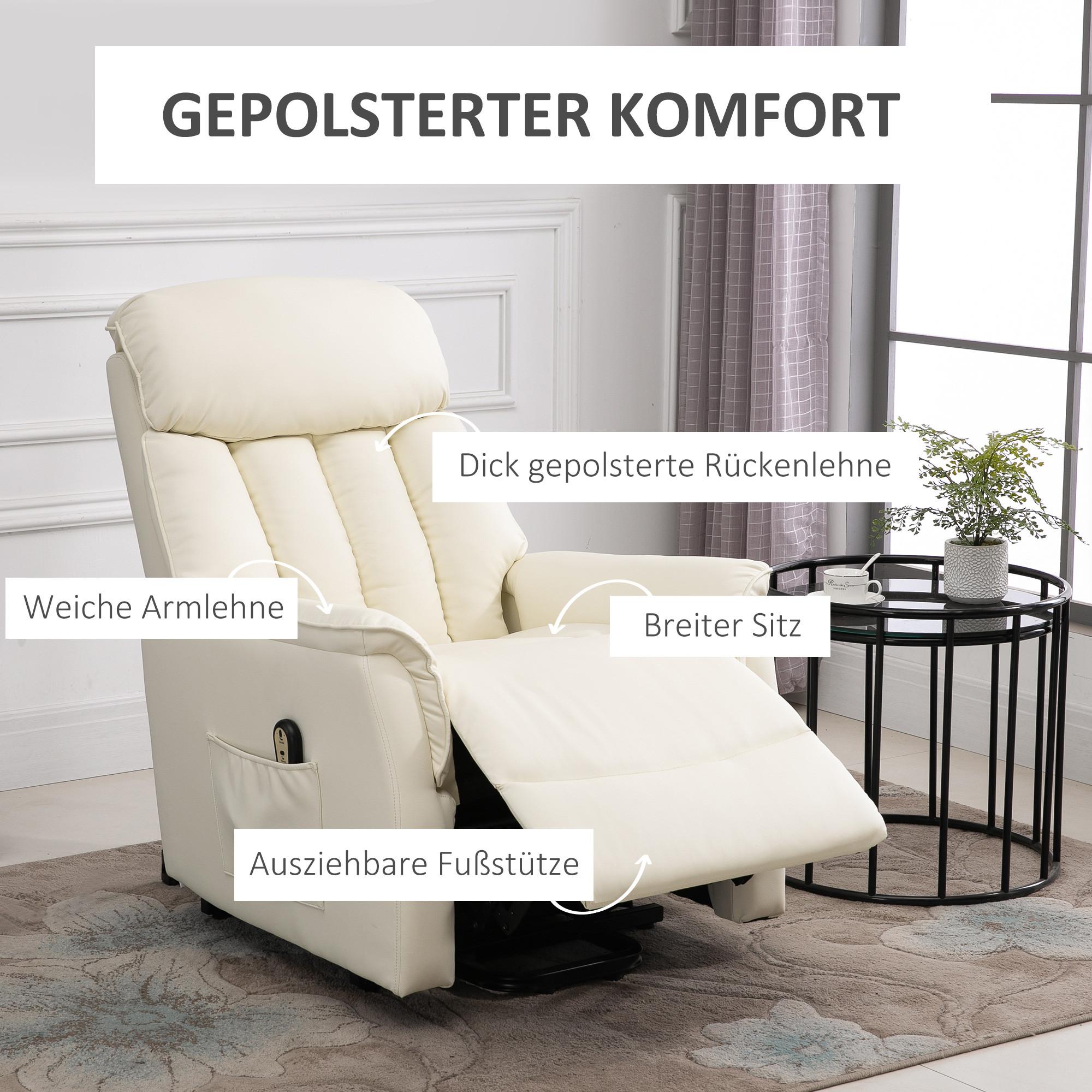 HOMCOM  Sessel mit Aufstehhilfe 