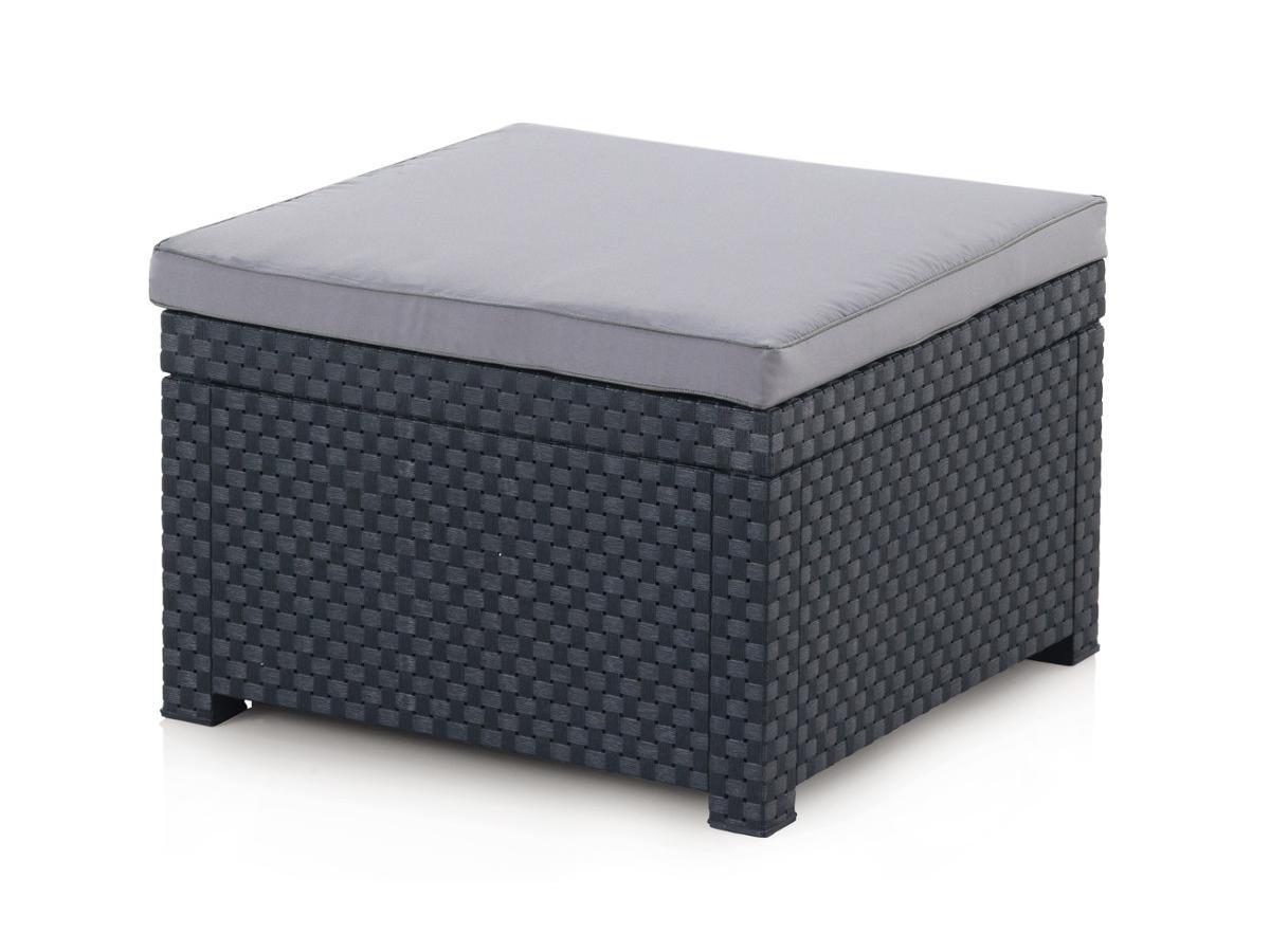 Image of Garten Sitzhocker Kunstharz SOPHIE II Garten Sitzhocker Kunstharz SOPHIE II