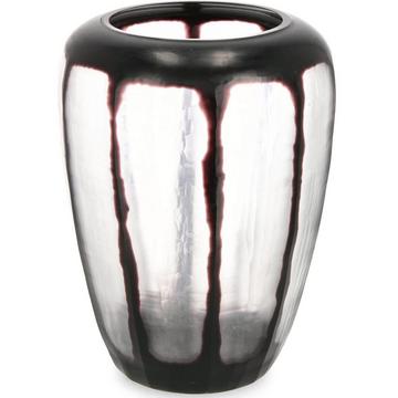 Vaso Kirinda Nero rotondo 28