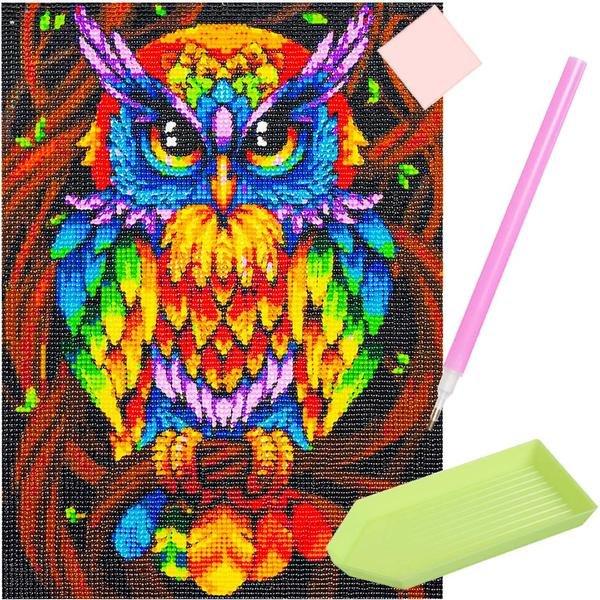 eStore Diamond Painting Set - Eule  