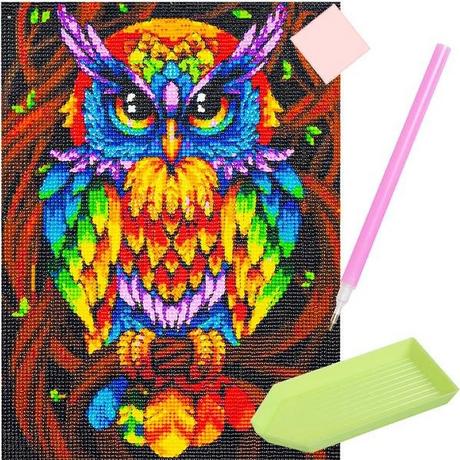 eStore Diamond Painting Set - Eule  