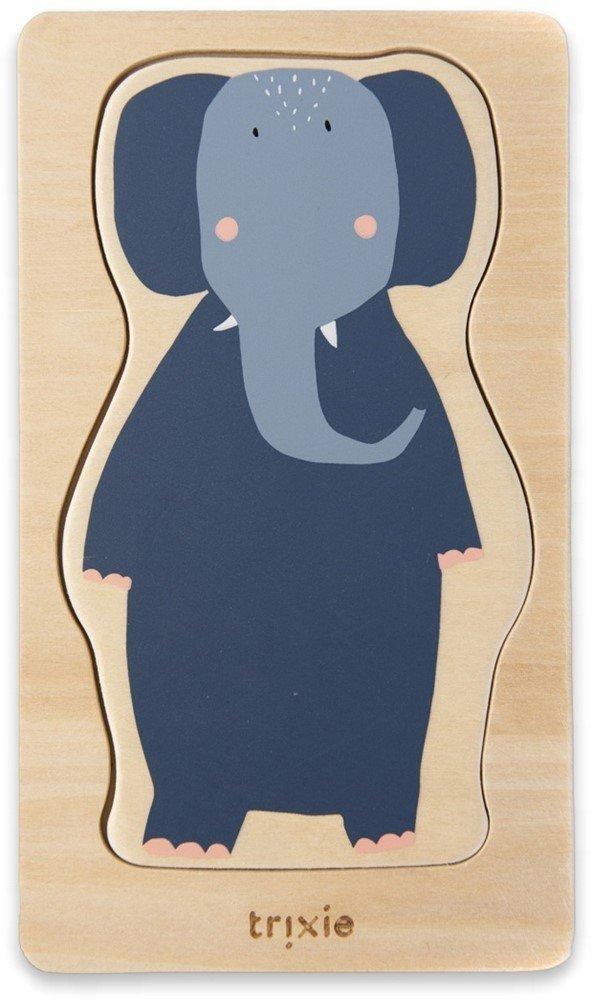 Image of Holzpuzzle, 4-lagig