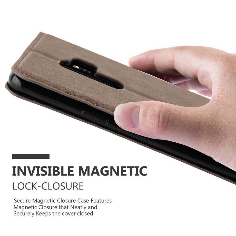 Cadorabo  Hülle für Samsung Galaxy S9 PLUS Magnetverschluss, Kartenfach 