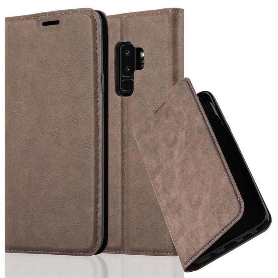 Cadorabo  Hülle für Samsung Galaxy S9 PLUS Magnetverschluss, Kartenfach 