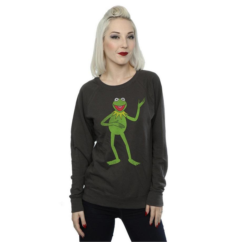 The Muppets Sweatshirt Classique Imprimé Kermit  