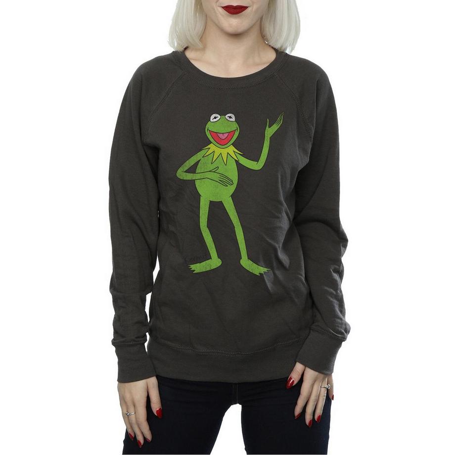 The Muppets Sweatshirt Classique Imprimé Kermit  