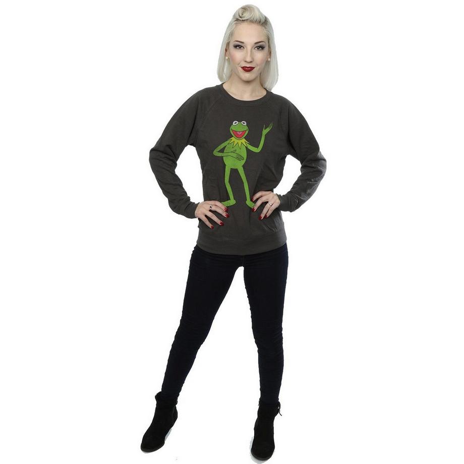 The Muppets Sweatshirt Classique Imprimé Kermit  