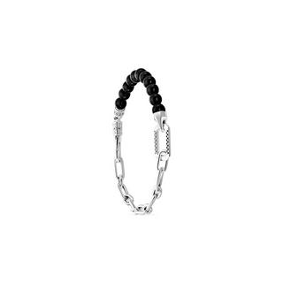 Thomas Sabo  Bracelet Schwarzer Onyx Silberkette 