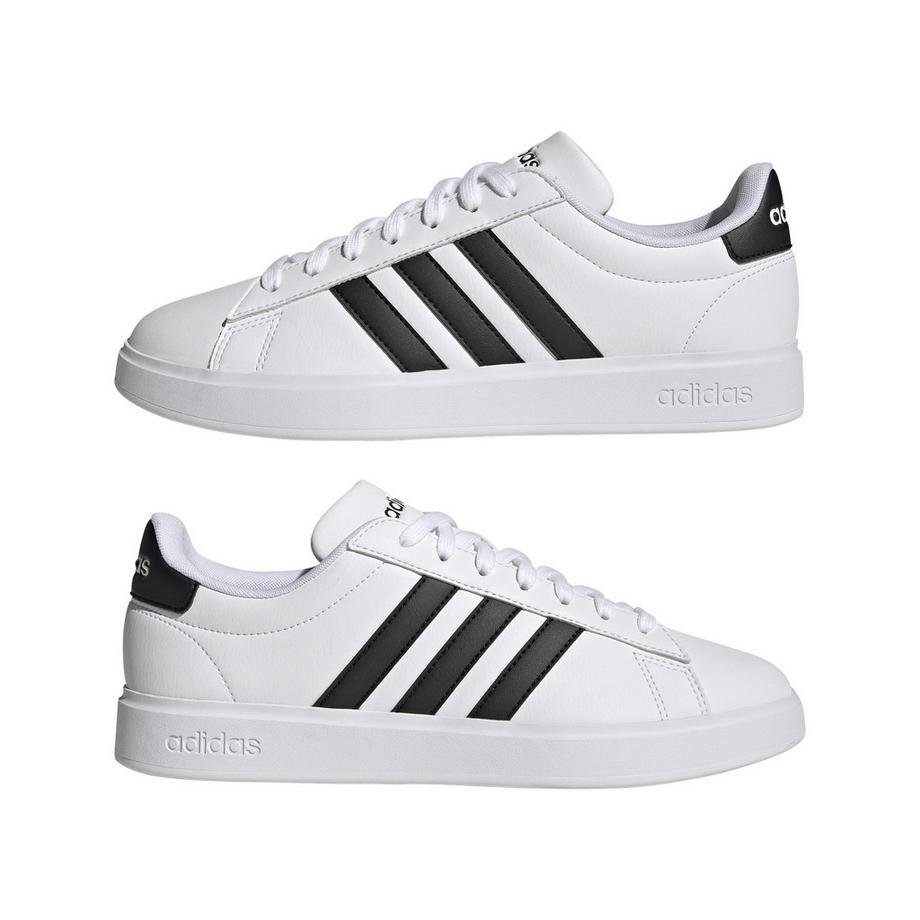 adidas Grand Court 2.0 Bequeme große kurze Sneakers  Cloudfoam 