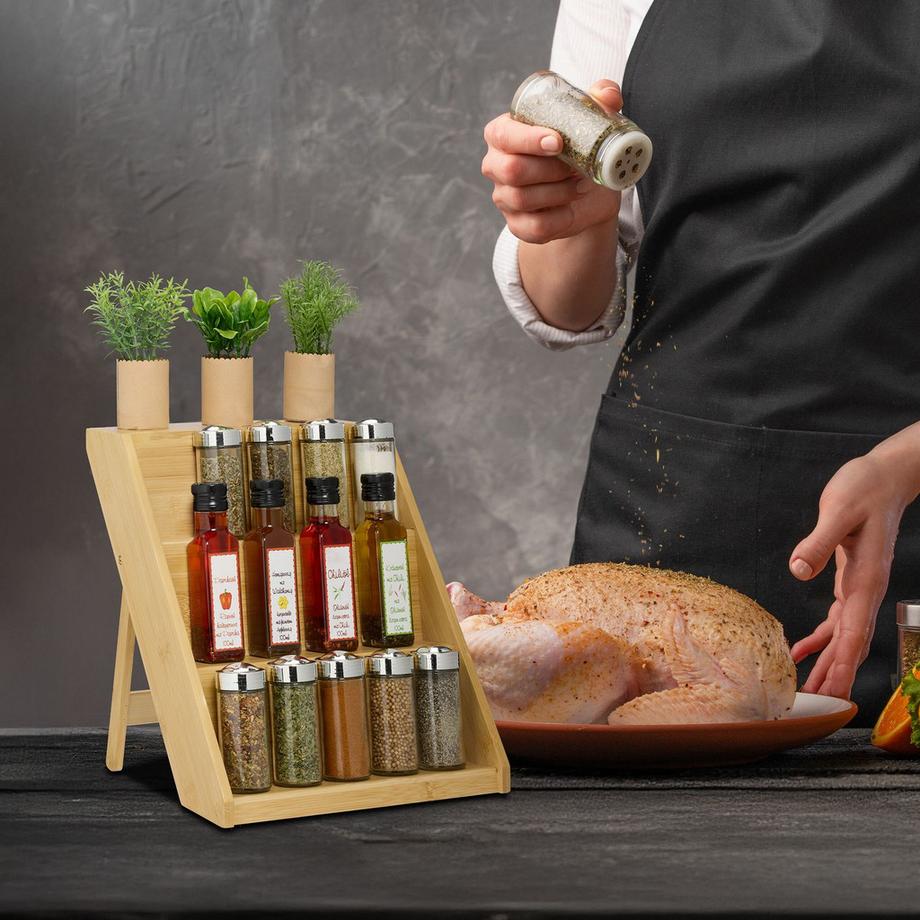 Northix Gewürzregal aus Bambus  