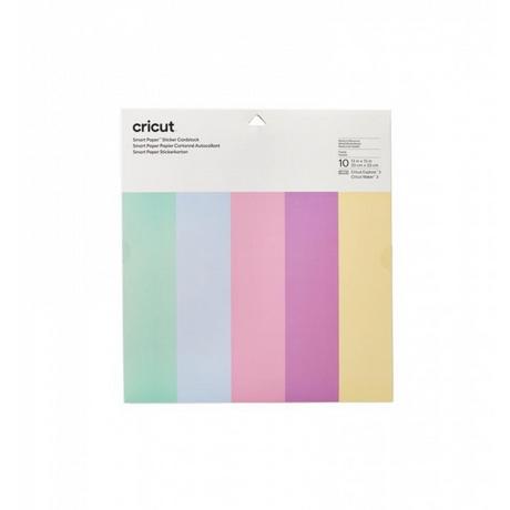Cricut Smart (30.5 x 30.5 cm, 10 feuilles, couleurs pastel)  