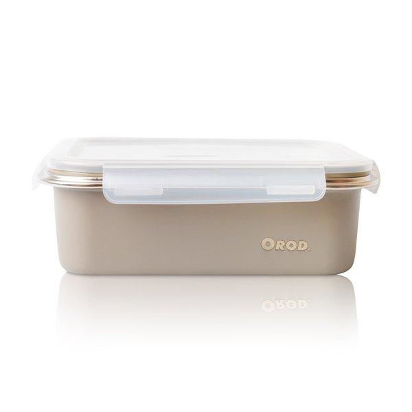 Image of Vorratsbehälter mit Deckel, rechteckig Edelstahl Vorratsbehälter mit Deckel, rechteckig Edelstahl