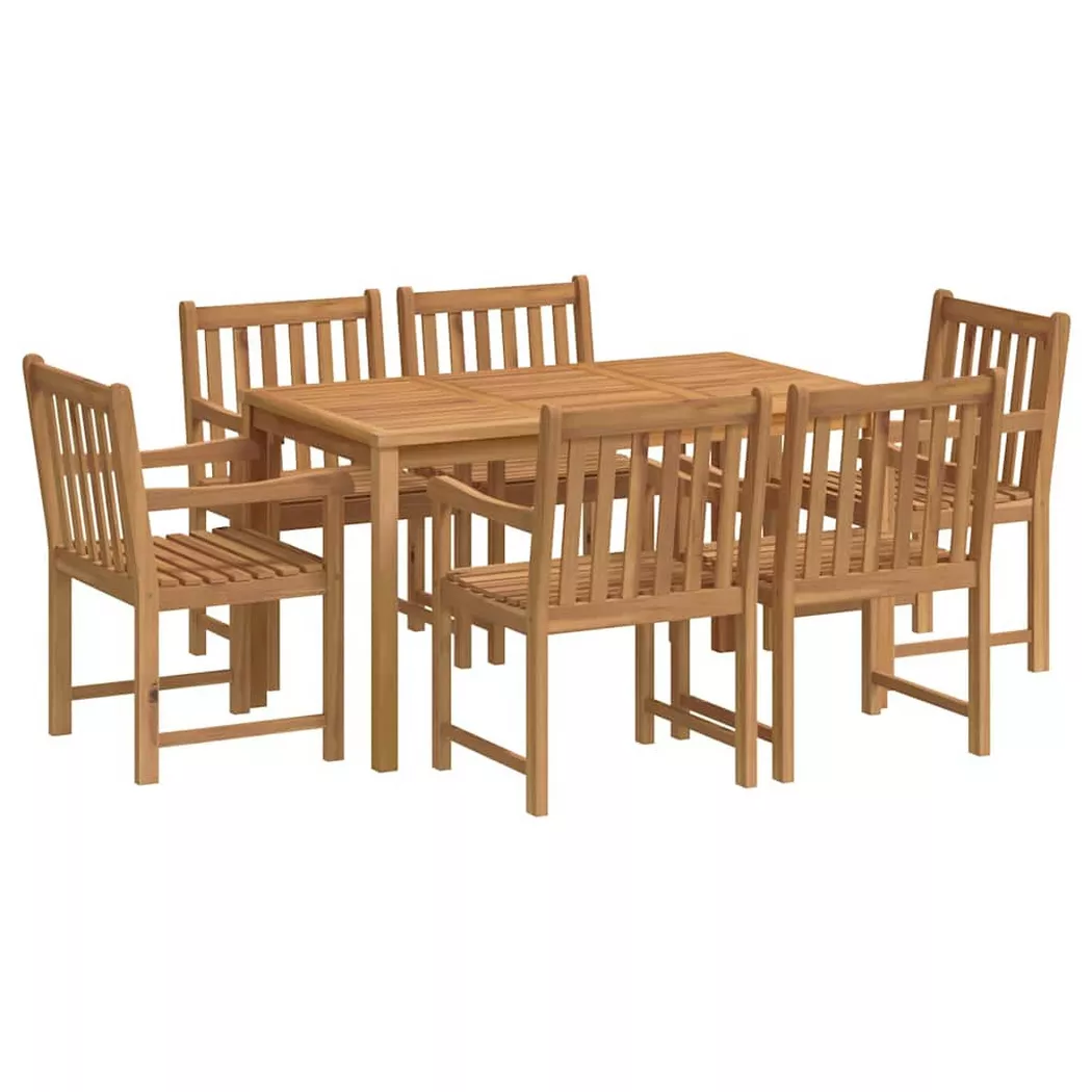 VidaXL - Garten essgruppe holz, One Size, Braun