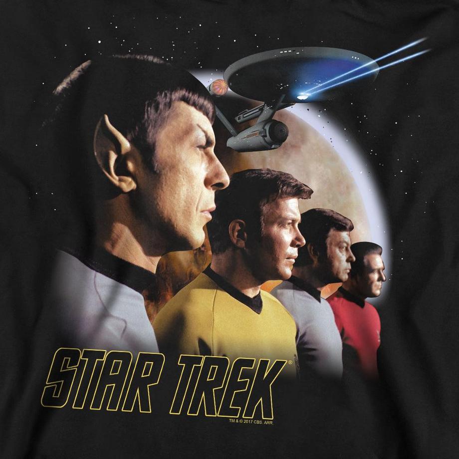 Star Trek Forward to Adventure Felpa  