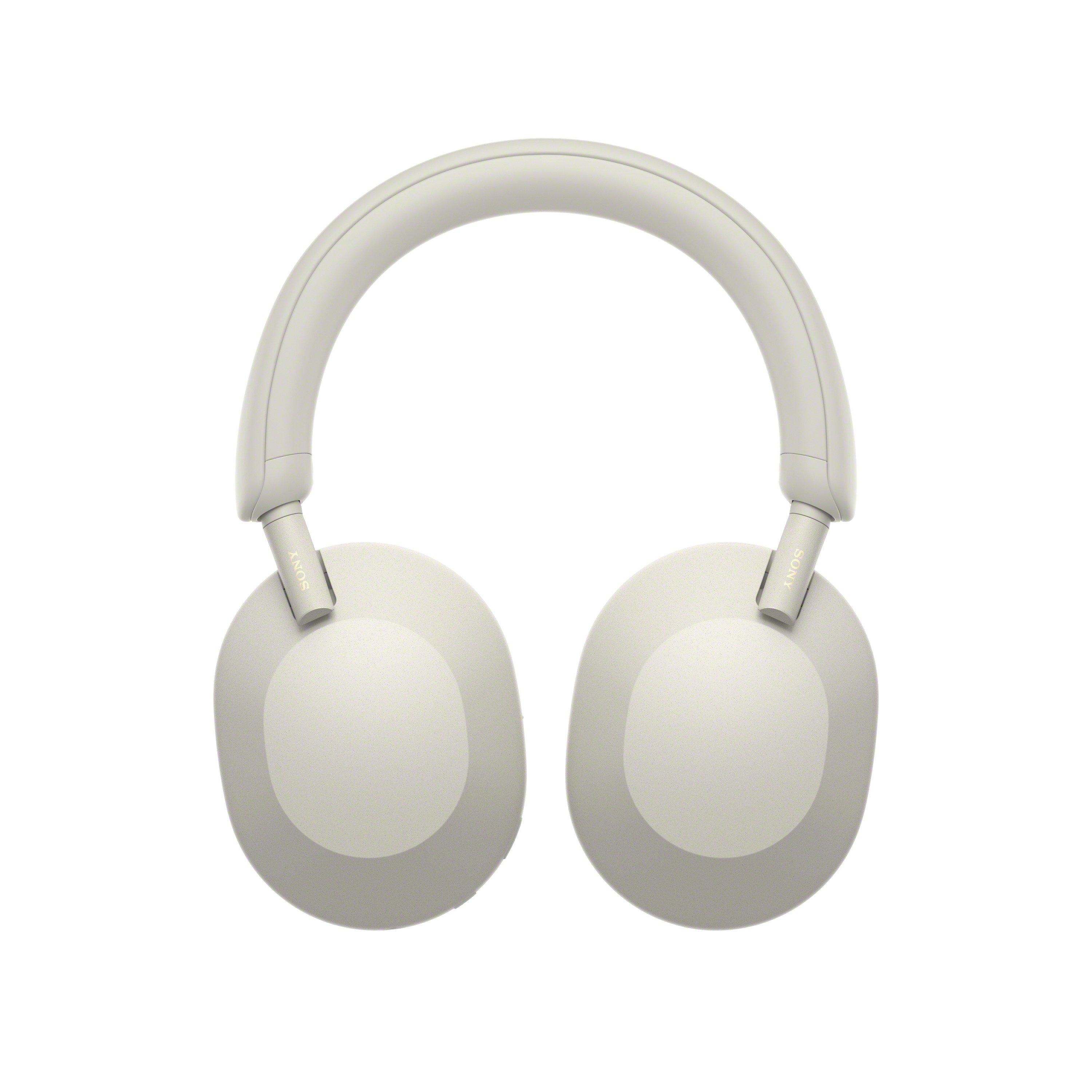 SONY  Sony WH-1000XM5 Cuffie Wireless con Noise Cancelling - Batteria fino a 30 ore - Around-ear - Con Alexa e Google Assistant - Con microfono integrato per telefonate - Argento 