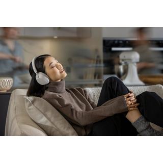 SONY  WH-1000XM5 - Kopfhörer mit Mikrofon - ohrumschlieàŸend - Bluetooth - kabellos, kabelgebunden - aktive Rauschunterdrückung - 3,5 mm Stecker - Silber 