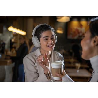SONY  Sony WH-1000XM5 Cuffie Wireless con Noise Cancelling - Batteria fino a 30 ore - Around-ear - Con Alexa e Google Assistant - Con microfono integrato per telefonate - Argento 