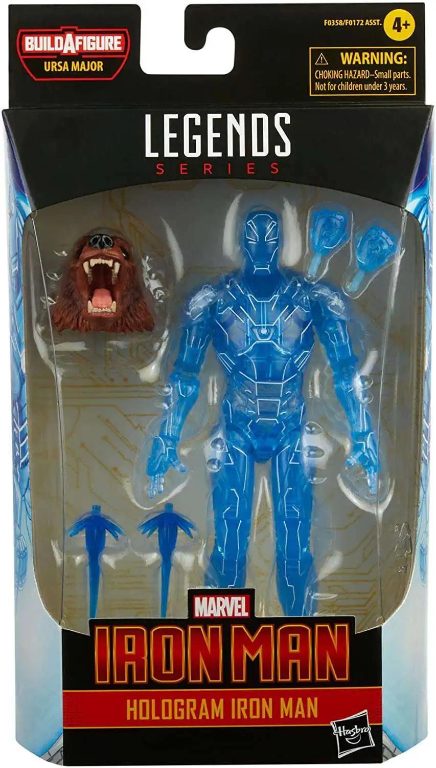 Hasbro  Marvel Legends Ursa Major Series Hologram Iron Man Action Figure 