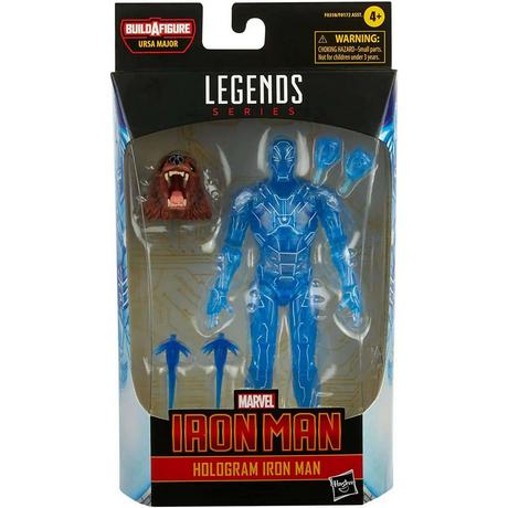 Hasbro  Marvel Legends Ursa Major Series Hologram Iron Man Action Figure 