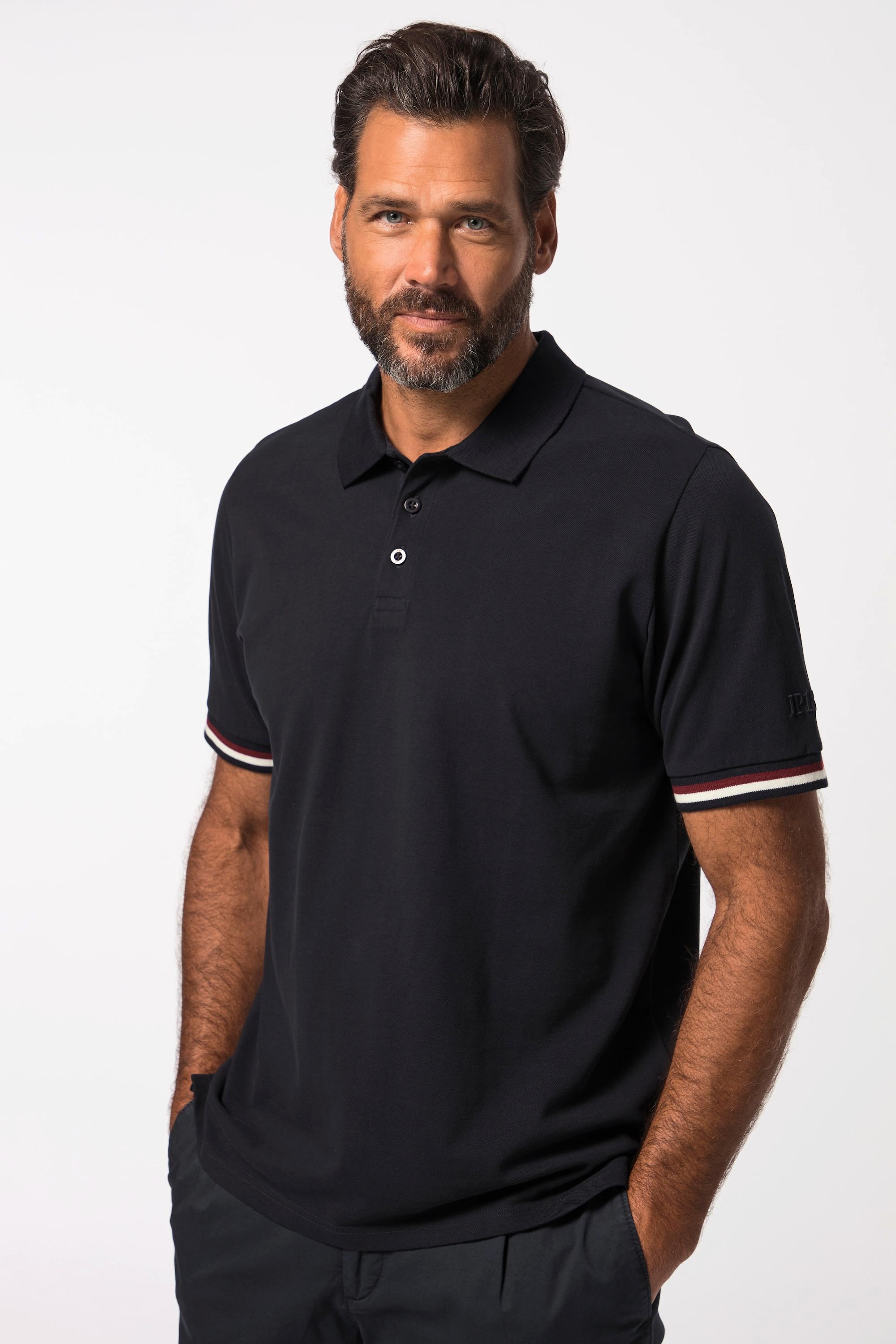 JP1880  Maglia polo di piqué con mezze maniche, fino alla tg. 8XL 